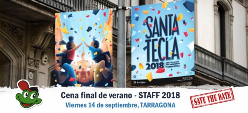 Banner Newsletter Cena Santa Tecla '18